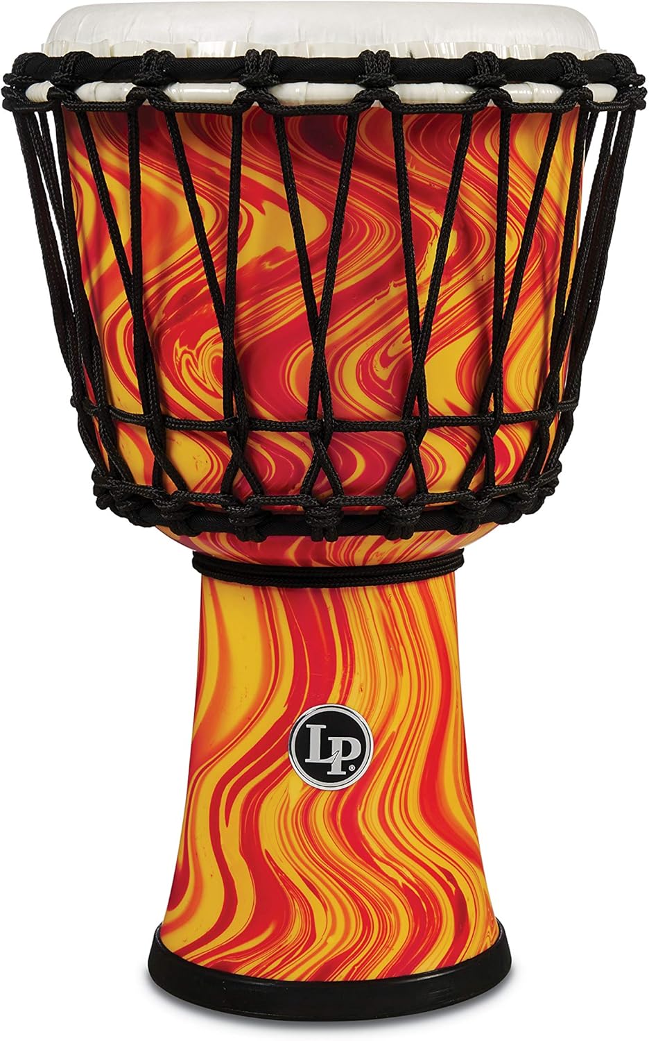 Latin Percussion LP1607OM World Collection Circle Djembe Orange