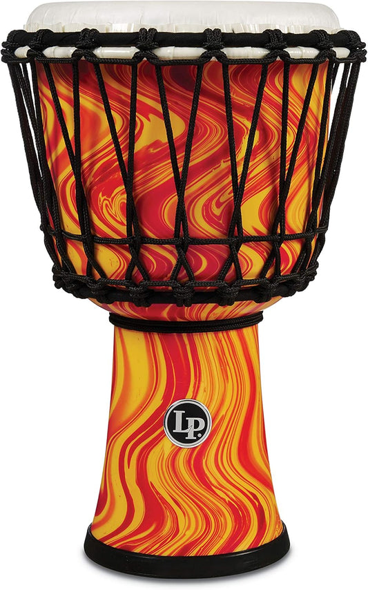 Latin Percussion LP1607OM World Collection Circle Djembe Orange