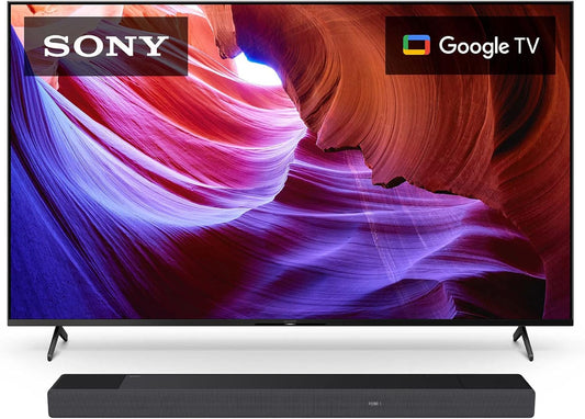 Sony X85K 55" 4K Ultra HD TV & Dolby Atmos Sound Bar Bundle