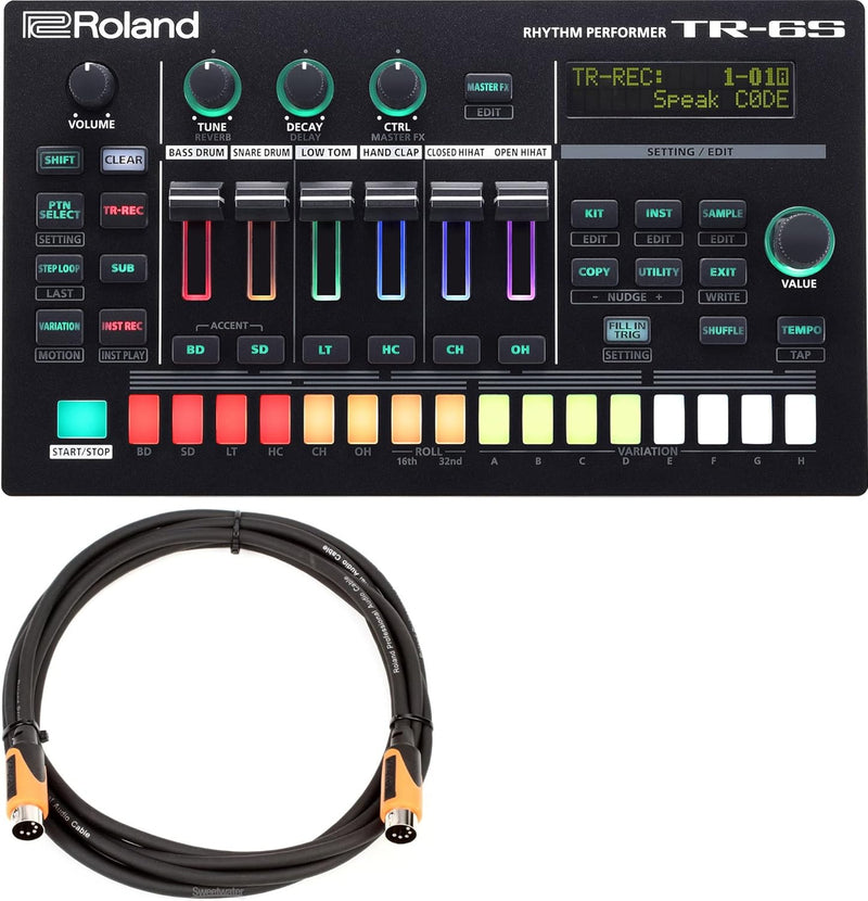 Roland AUS-TR-6S-COMBO-STD TR-6S Rhythm Performer Bundle — main product image