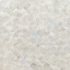 MSI Pearla Arabesque Glass Mosaic Tile Sample