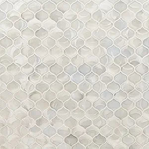 MSI Pearla Arabesque Glass Mosaic Tile Sample — main product image