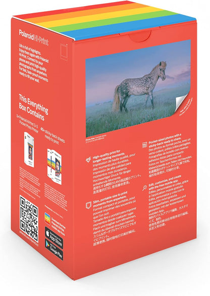 Polaroid 6152 Hi-Print Pocket Photo Printer Bundle