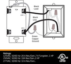 GE 15303 In-Wall 15-Minute Countdown Timer Switch