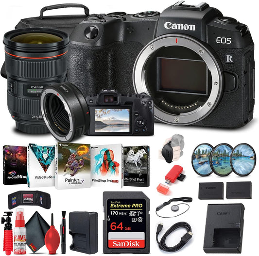 Canon 3380C002 EOS RP Mirrorless Camera Bundle (Renewed)