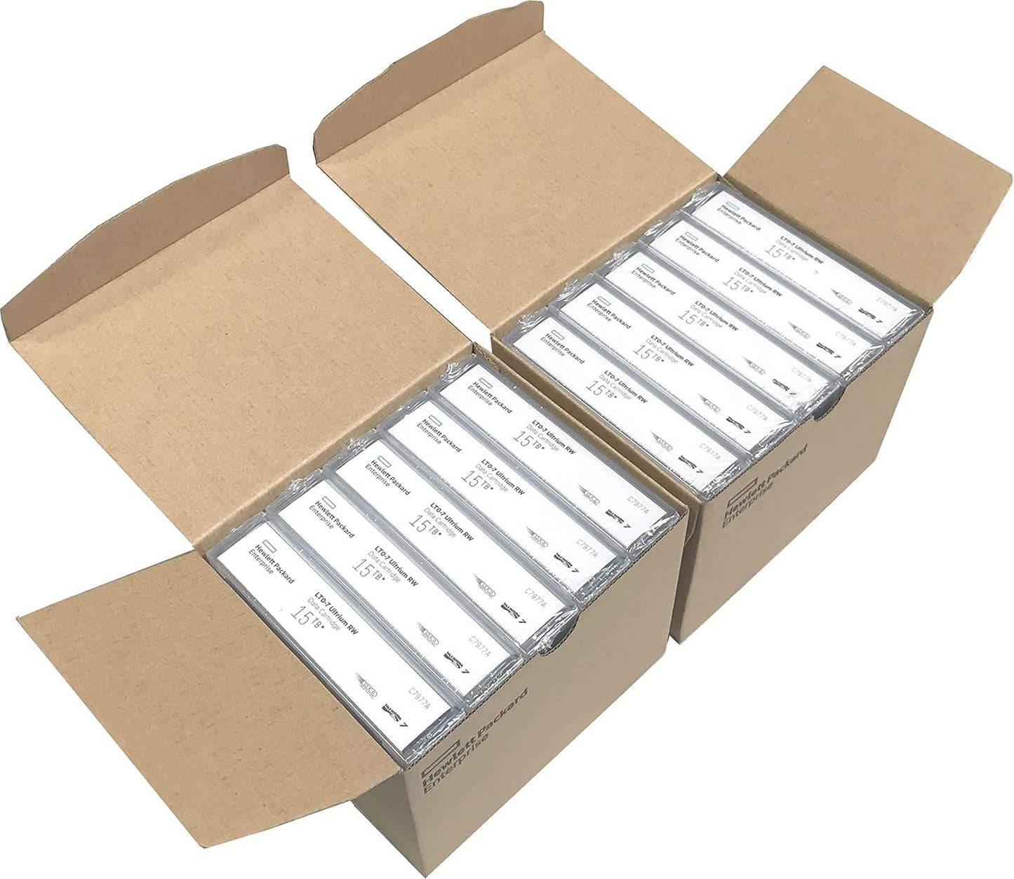 HP C7977A LTO 7 Ultrium 6TB/15TB Tape 10-Pack
