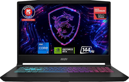 MSI Katana 15.6" 144Hz Gaming Laptop i7 RTX 4060 64GB 2TB