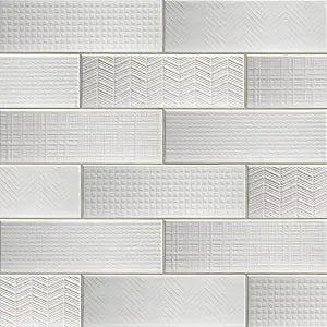 MSI AMZ-PT-00118-SAM Urbano Pure 3D Subway Tile Sample — main product image
