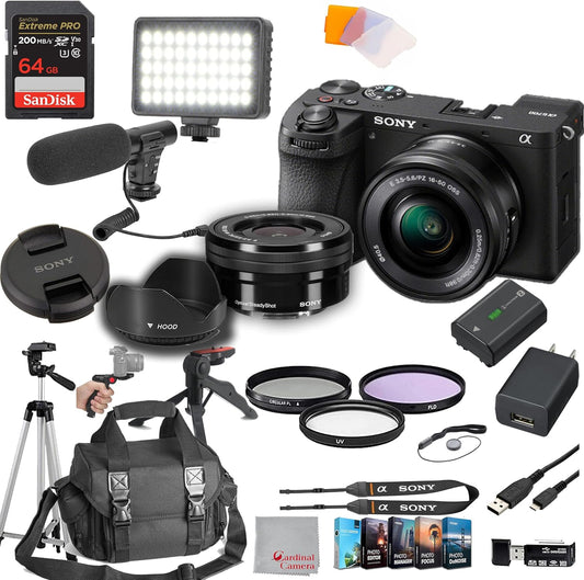 Sony a6700 Mirrorless Camera 16-50mm Lens Bundle