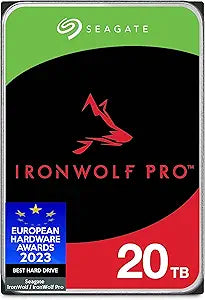 Seagate IronWolf Pro ST20000NE000 20TB NAS HDD — main product image