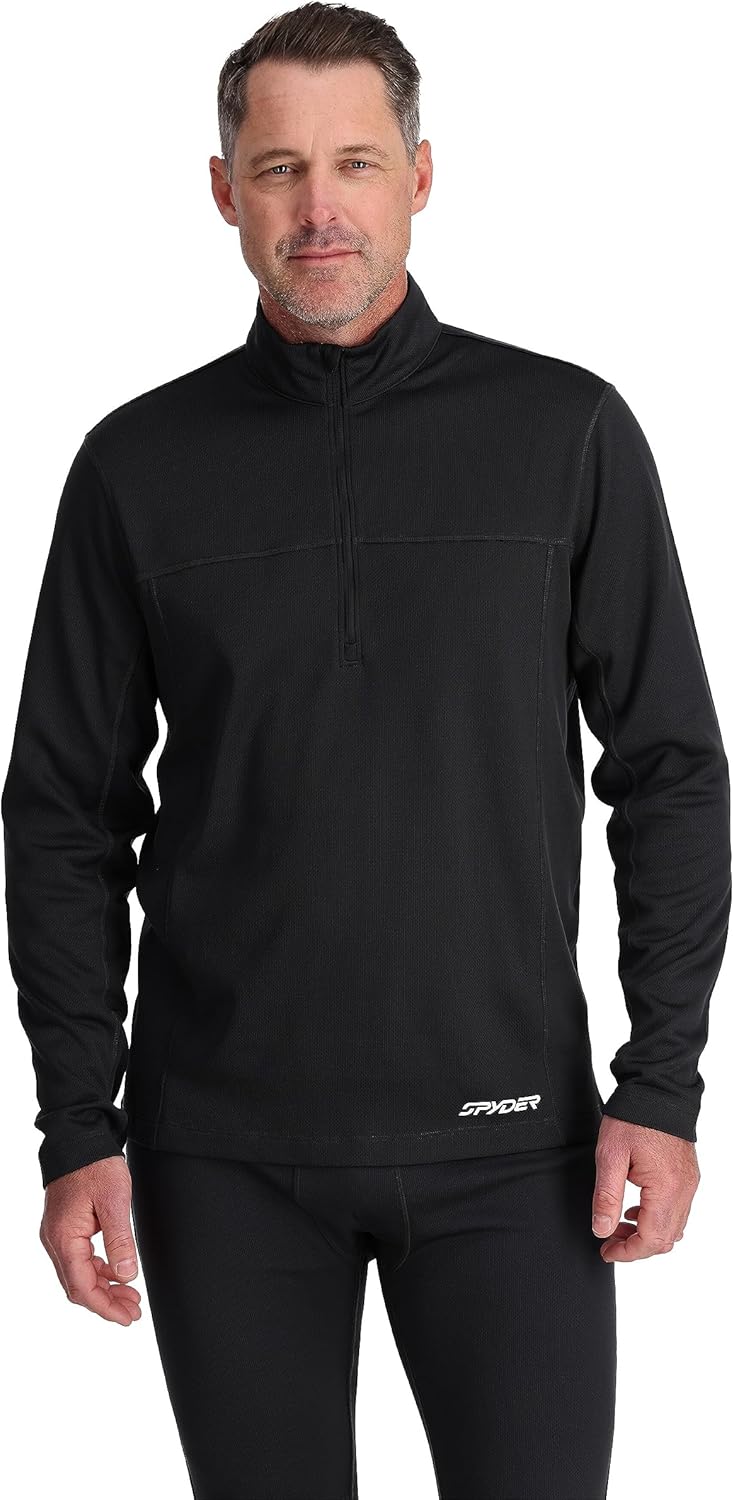 Spyder 38A015311 Men's Charger 1/2 Baselayer Ski Top — main product image