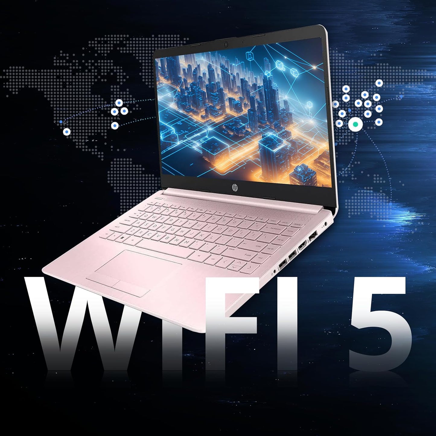 HP Stream 14" Intel Quad-Core Laptop with Office 365