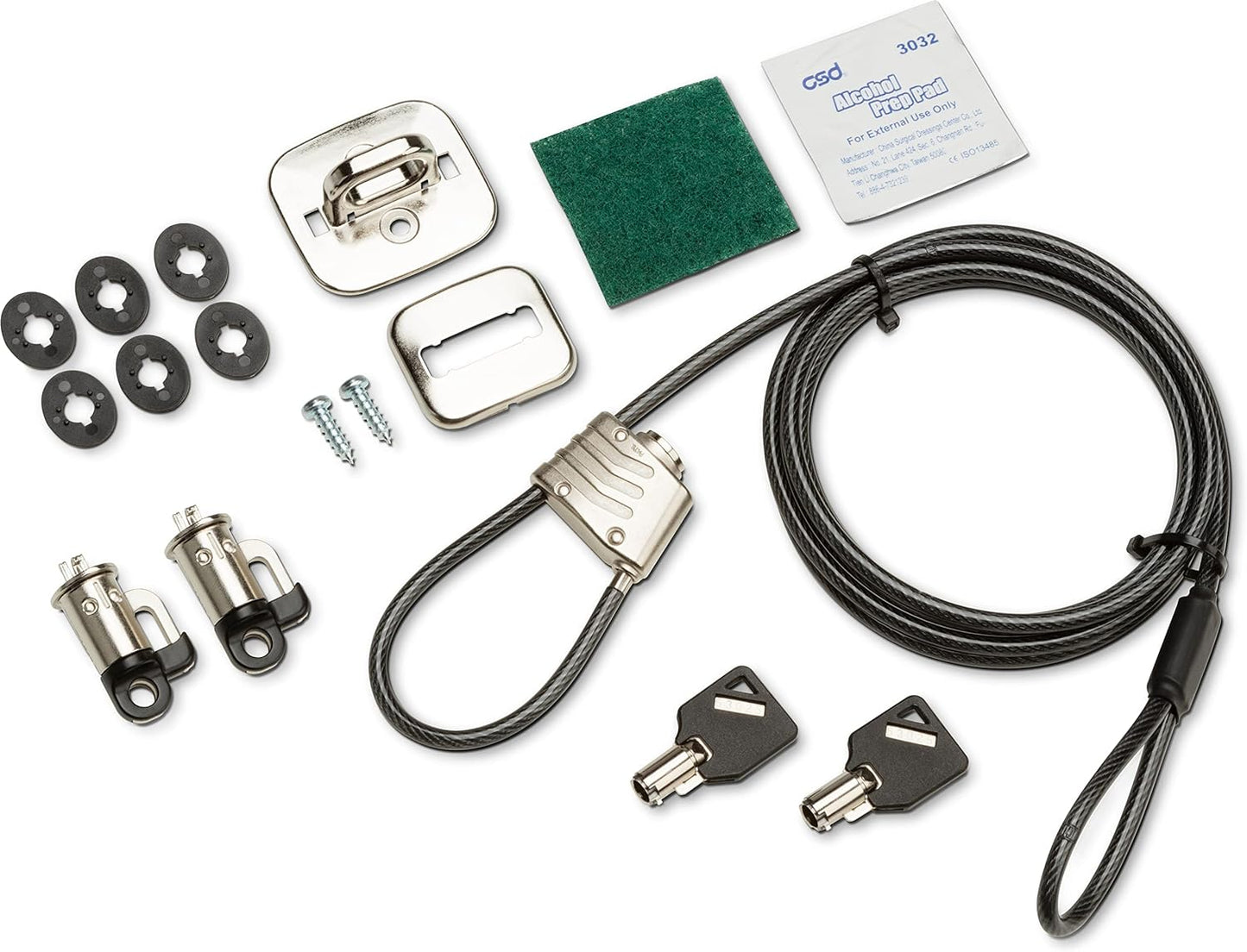 HP 3XJ17AA Business PC Security Lock: Retail v3 Kit