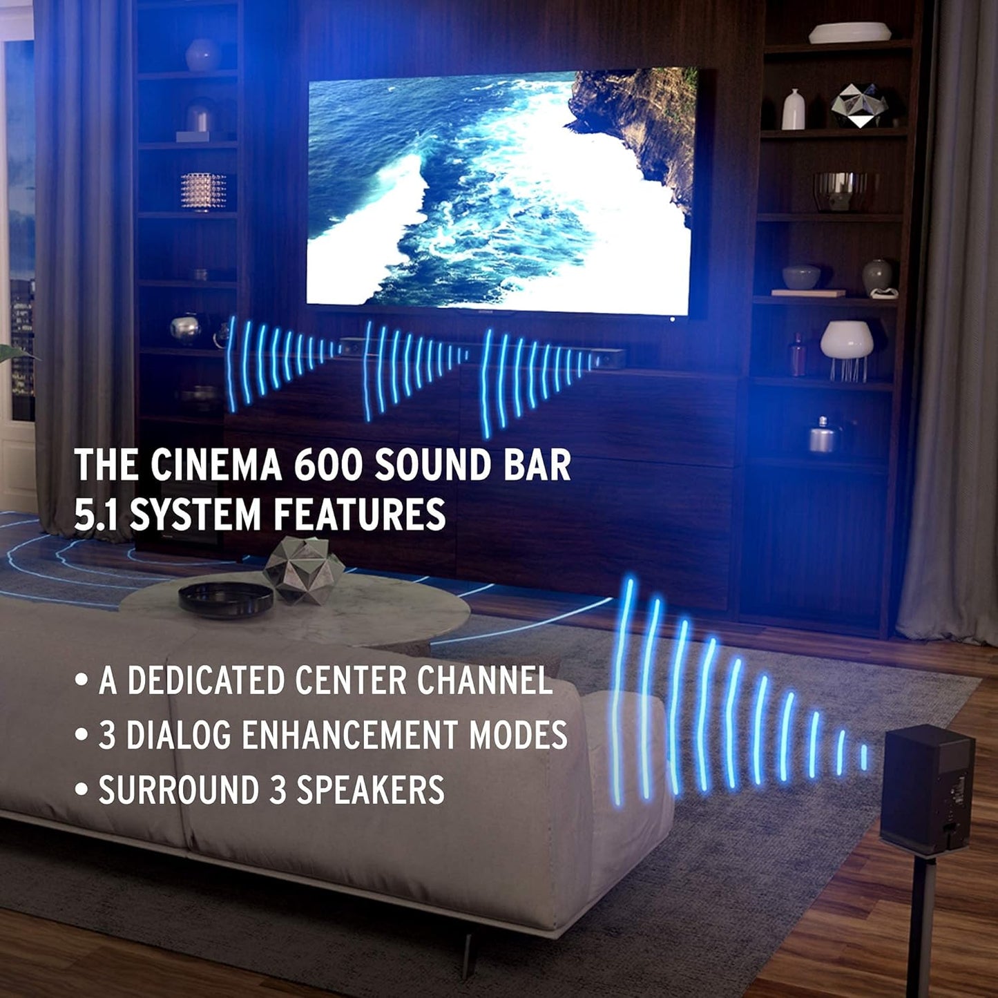 Samsung QN75Q70AA 75-Inch 4K QLED TV Klipsch 5.1 System
