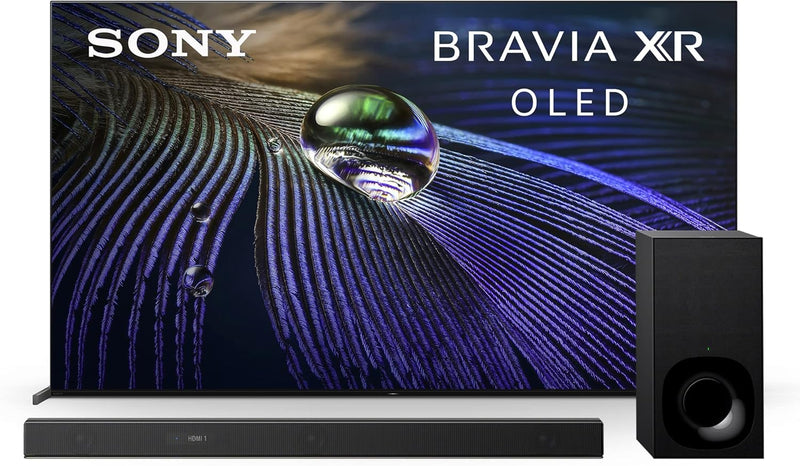 Sony BRAVIA XR A90J 83-Inch OLED TV + Z9F Soundbar — main product image