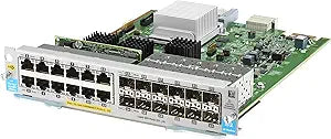HP J9989A Aruba 12P PoE+ 1GbE SFP Module — main product image