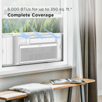 TCL H8W25WQ 8000 BTU Smart Inverter Window AC