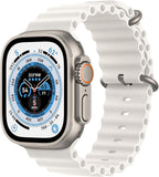 Apple MNH83LL/A Watch Ultra Titanium White Band (Renewed)