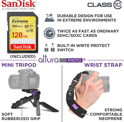 Sigma QM1096 24-70mm f/2.8 Art Lens Sony E-Mount Bundle