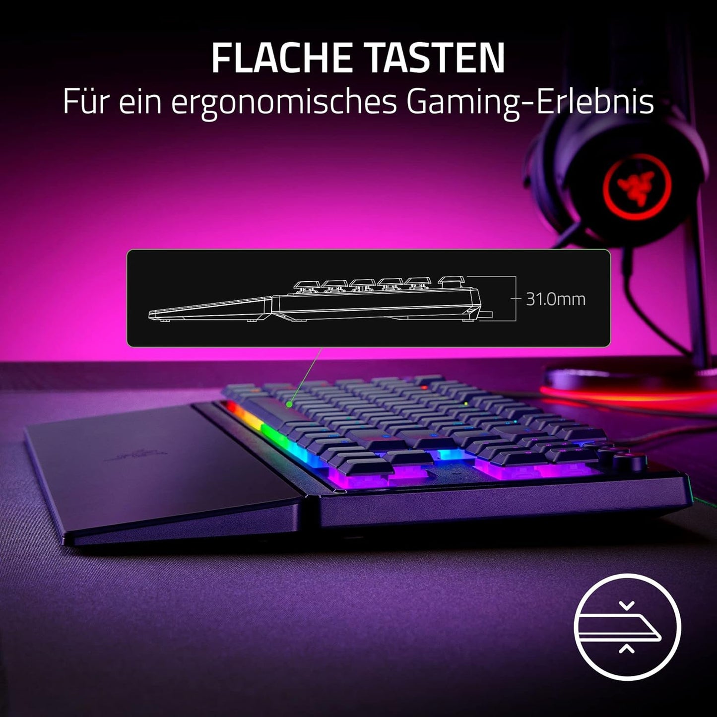 Razer Ornata V3 TKL RZ03-04880400-R3G1 Mecha-Membrane Keyboard