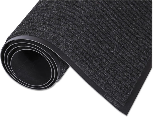 Crown NR0035CH Needle Rib 36x60 Entrance Mat - Charcoal