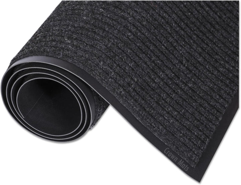Crown NR0035CH Needle Rib 36x60 Entrance Mat - Charcoal — main product image