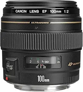 Canon 2518A003 EF 100mm f/2 USM Lens Renewed