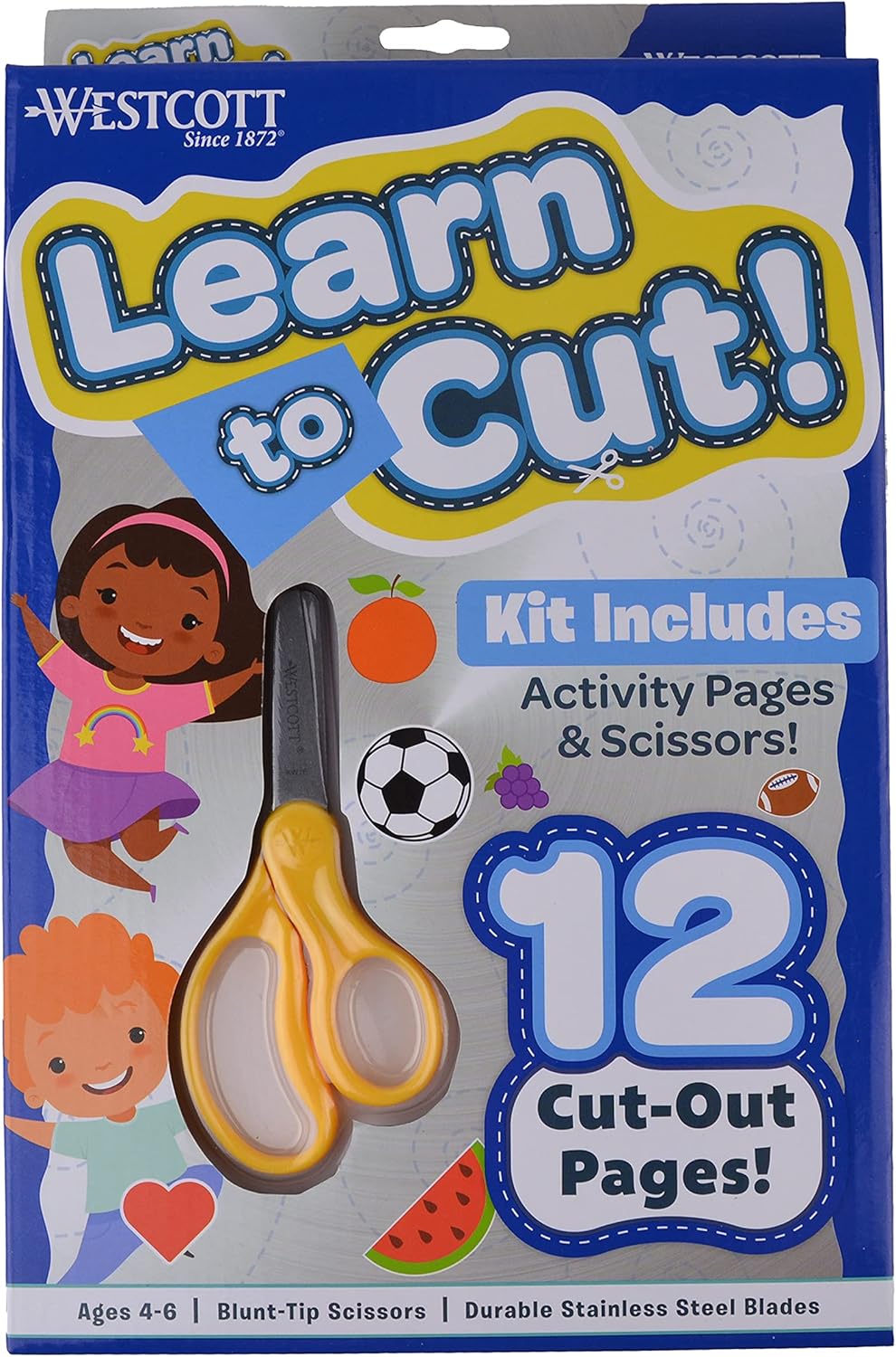 Westcott 17977 Kids Learn-to-Cut Activity Kit