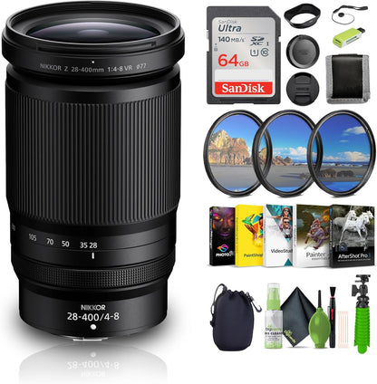 Nikon 20125 NIKKOR Z 28-400mm Lens Bundle