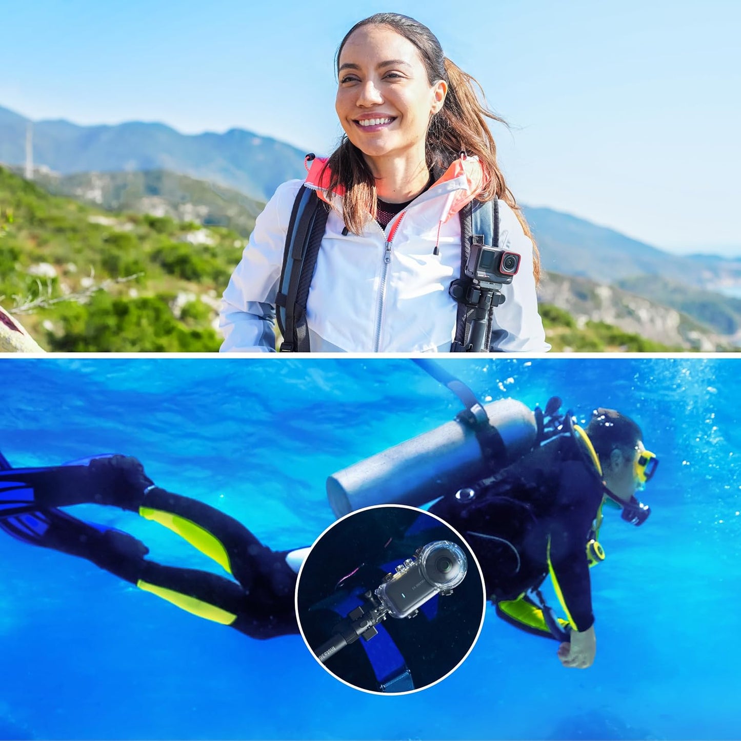 Insta360 CINSBAVK Magnetic Selfie Stick Holster - Quick Release