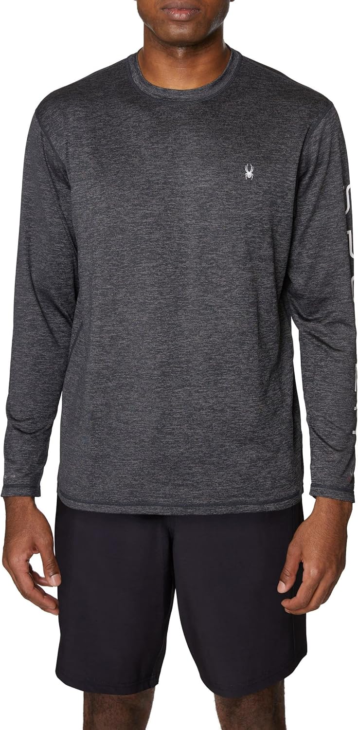 Spyder S923173 Men's Heather Long Sleeve Rashguard — main product image