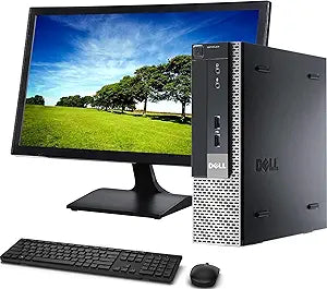 Dell OptiPlex 990 USFF i5 Desktop PC Bundle (Renewed)