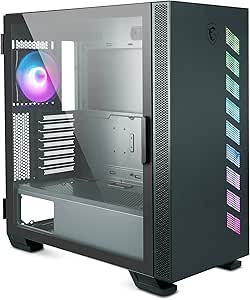 MSI 306-7G19G21-809 MAG VAMPIRIC 300R Mid-Tower PC Case Midnight Green ARGB