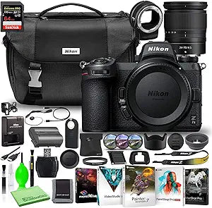 Nikon Z7 II-1656 45.7MP Mirrorless Camera with 24-70mm Lens Bundle
