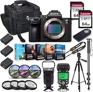 Sony a7 III Mirrorless Camera Body Bundle
