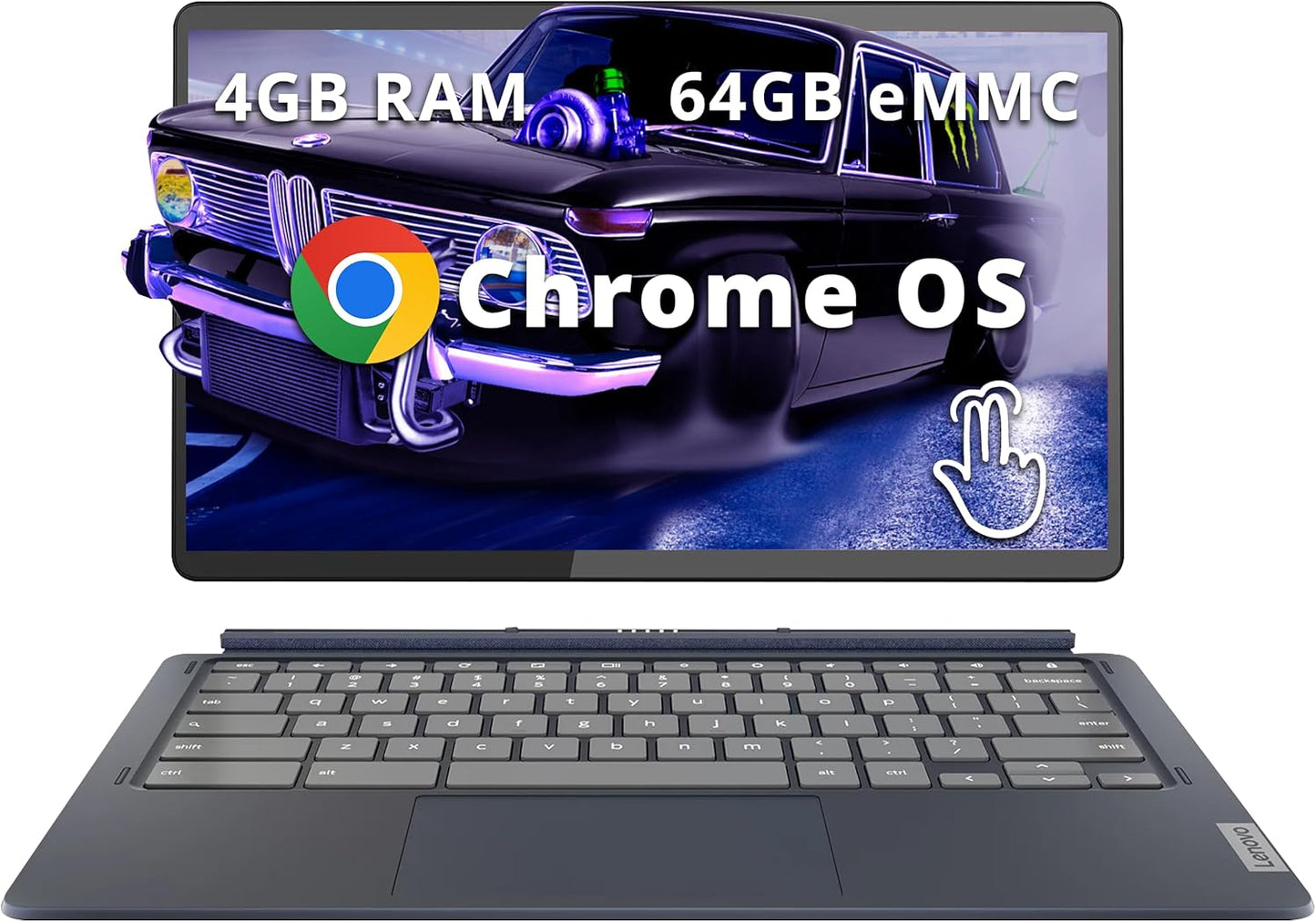 Lenovo IdeaPad Duet 5 Chromebook 13.3" FHD 2-in-1 Renewed