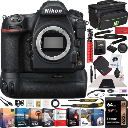 Nikon E24NKD850K D850 FX DSLR Camera Power Bundle