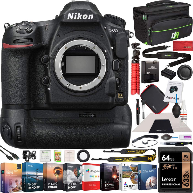 Nikon E24NKD850K D850 FX DSLR Camera Power Bundle — main product image