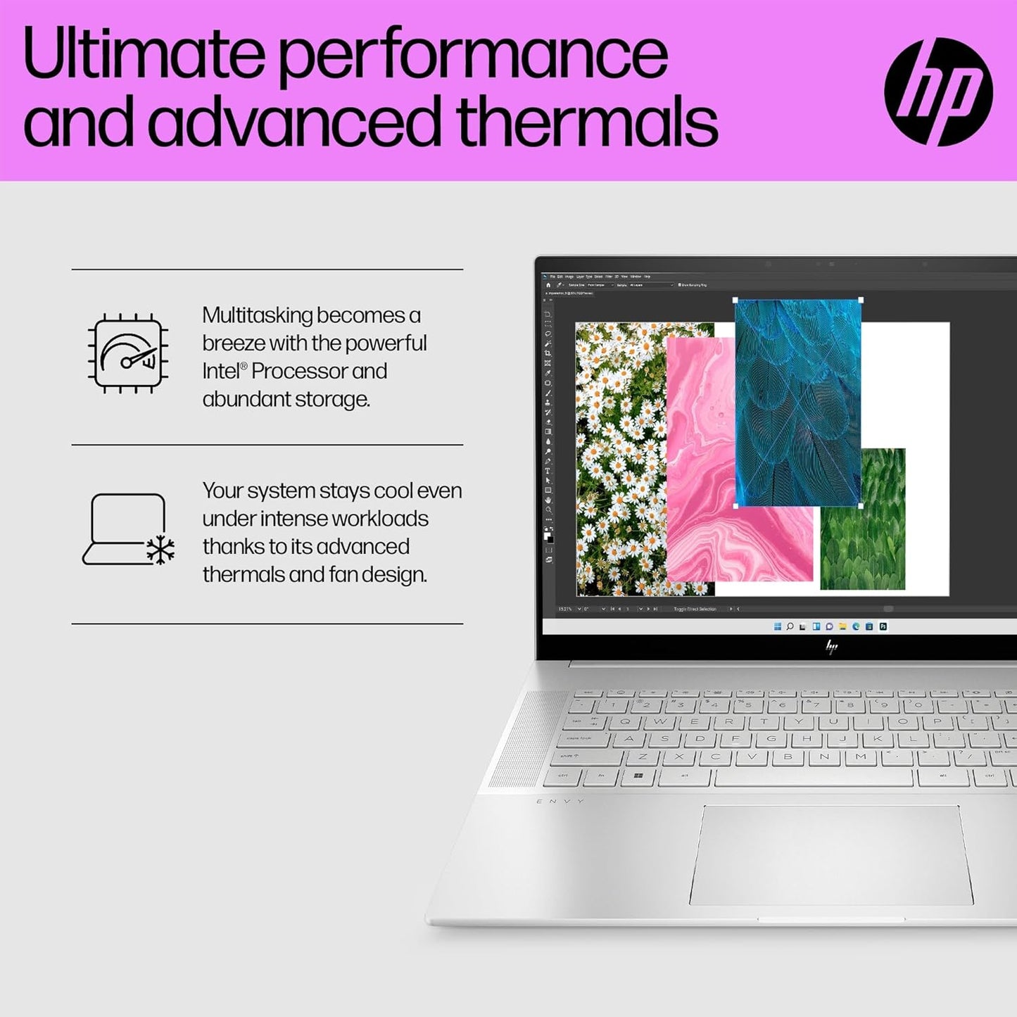 HP HP Envy 16" 2.5K Touch Laptop - i9-13900H, RTX 4060, 32GB, 1TB