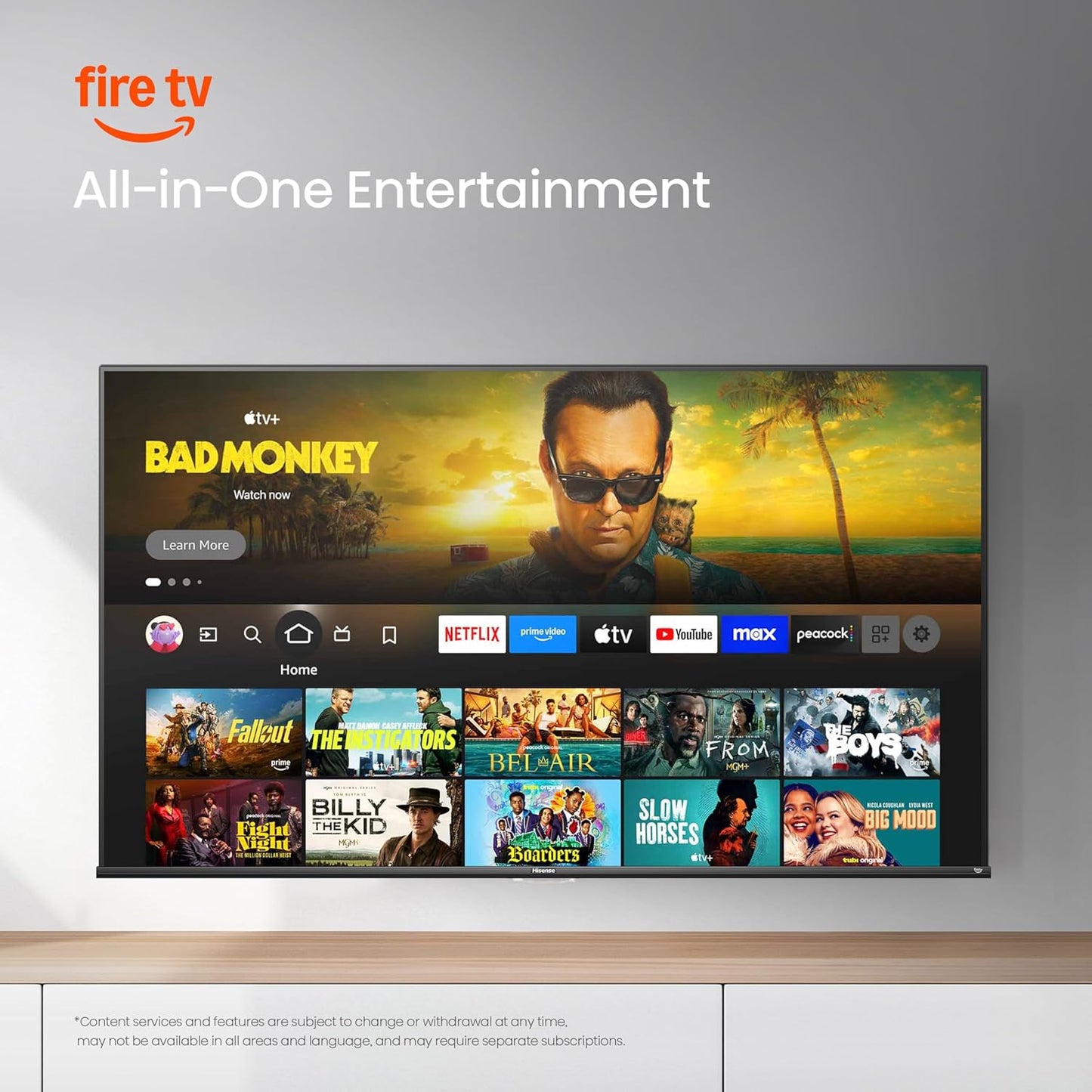 Hisense 55A7NF 55-Inch 4K UHD Smart Fire TV
