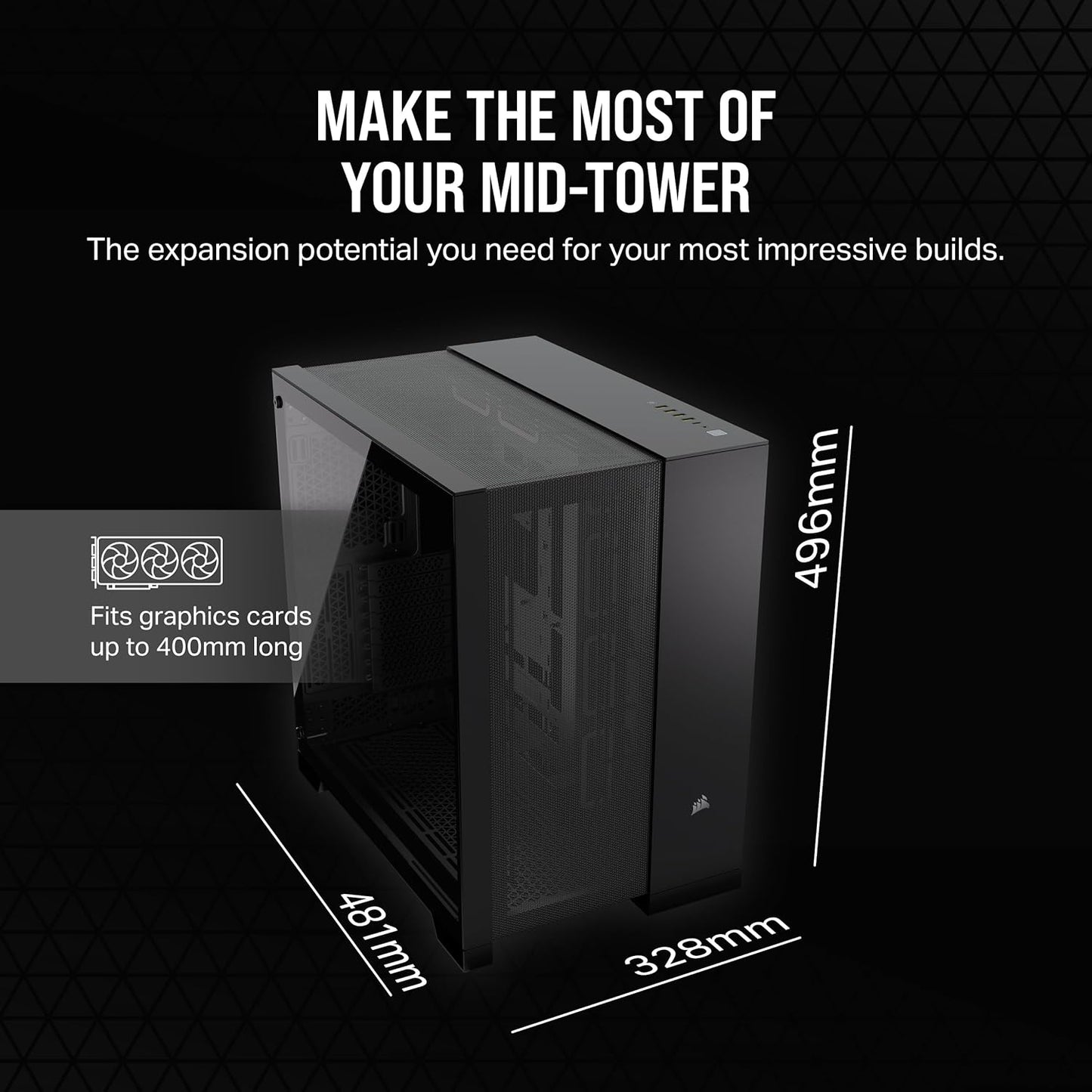 Corsair CC-9011259-WW 6500D Airflow ATX PC Case
