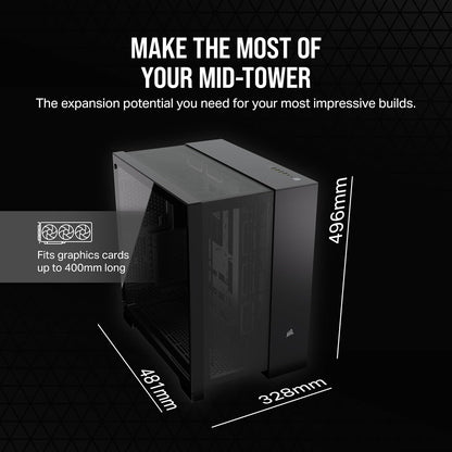 Corsair CC-9011259-WW 6500D Airflow ATX PC Case