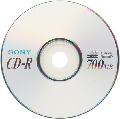 Sony 100CDQ80R CD-R 700MB 48X Recordable Media Spindle