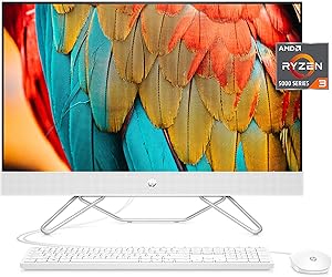 HP 27-cb0030 27" All-in-One Ryzen 3 Desktop