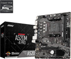 MSI A520M-A PRO Ryzen AM4 Micro-ATX Motherboard