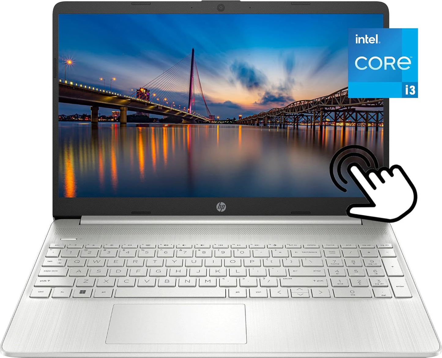 HP HP 15 15.6" Touchscreen HD Laptop i3