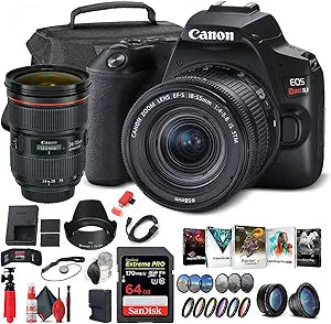 Canon 3453C002 EOS Rebel SL3 DSLR Camera Bundle