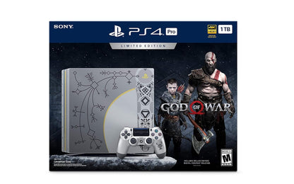 Sony CUH-7000 PlayStation 4 Pro 1TB God of War Bundle (Renewed)