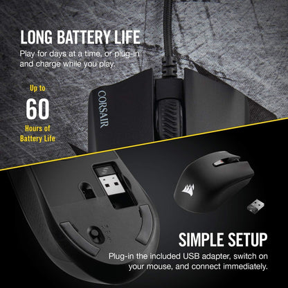 Corsair Harpoon RGB Wireless Renewed Gaming Mouse