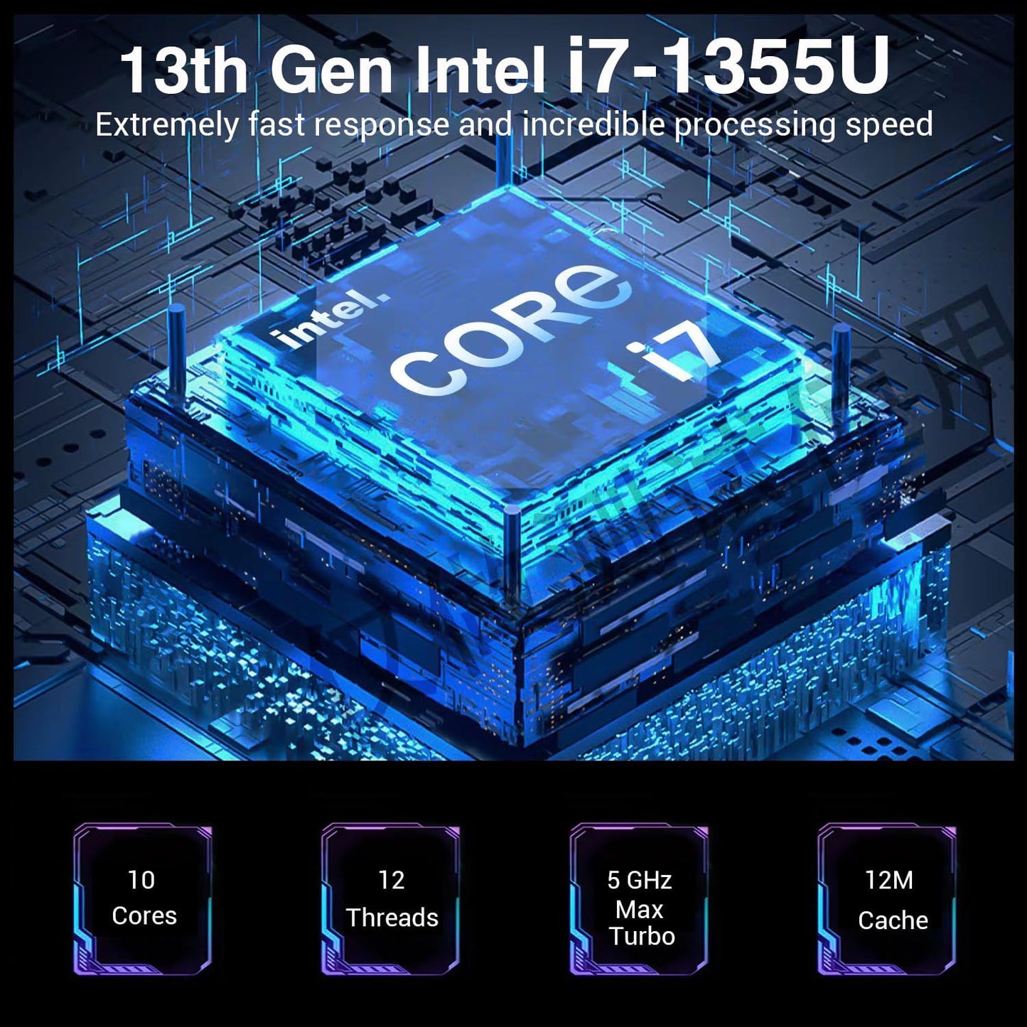 HP Essential 17 Touchscreen i7 Laptop - Rose Gold